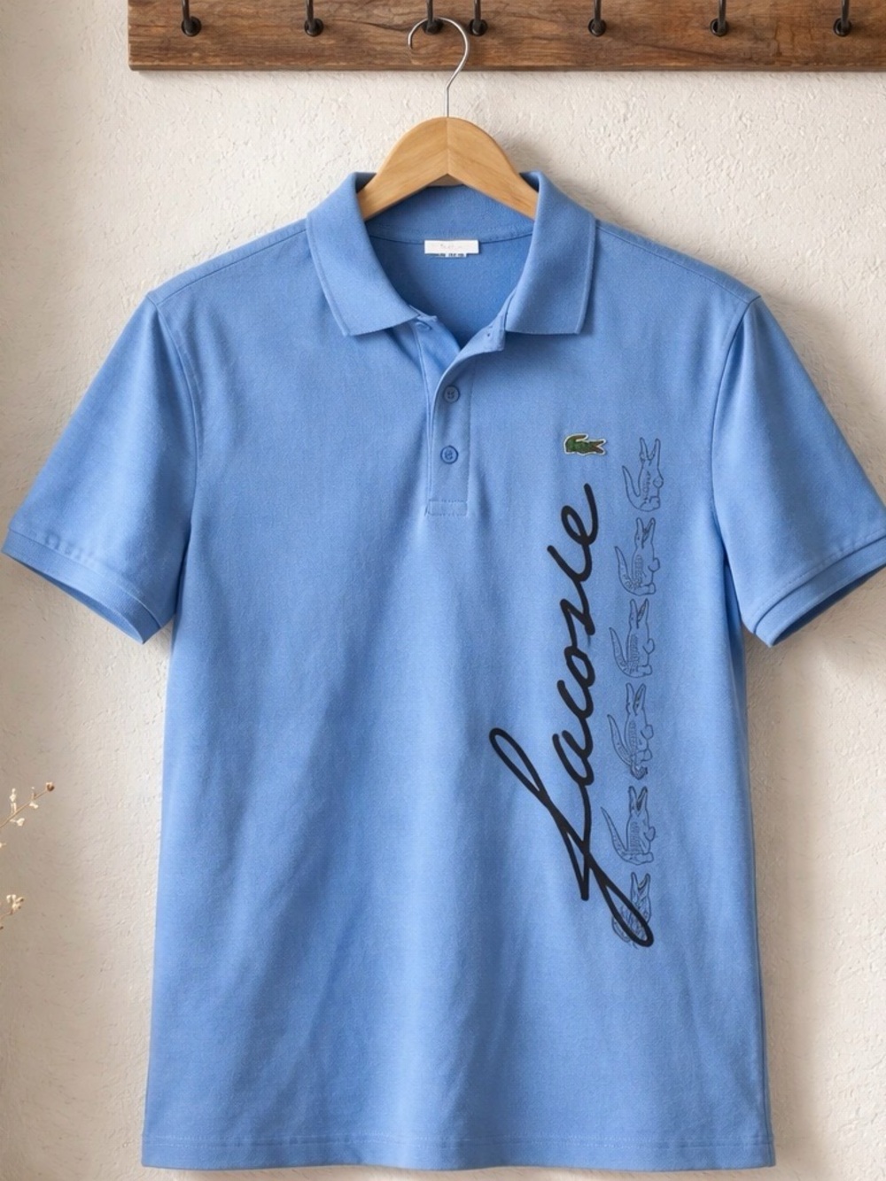 NWT Lacoste Men's Regular Fit Signature Cotton Piqué Polo - Size XXL - 7